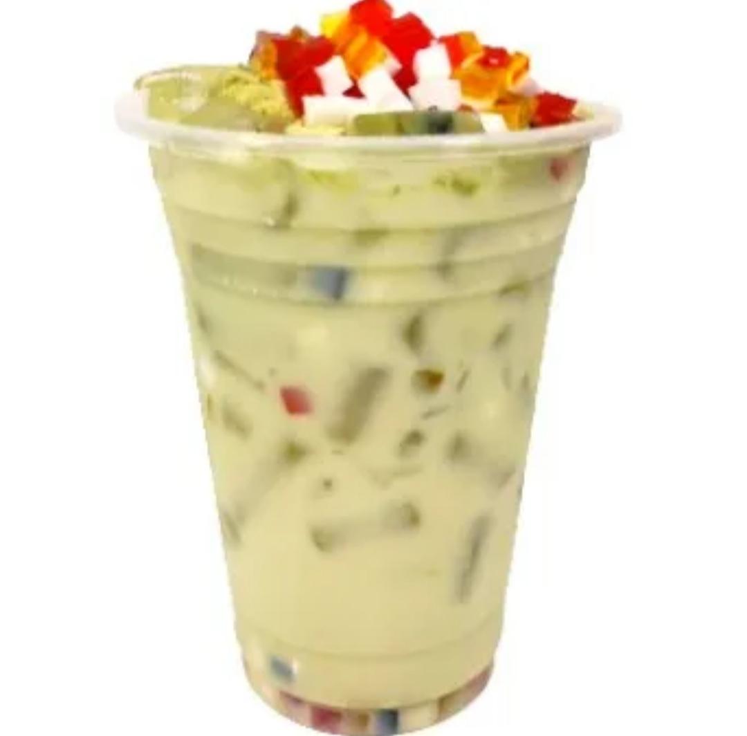 matcha-thach-trai-cay-ly-khung