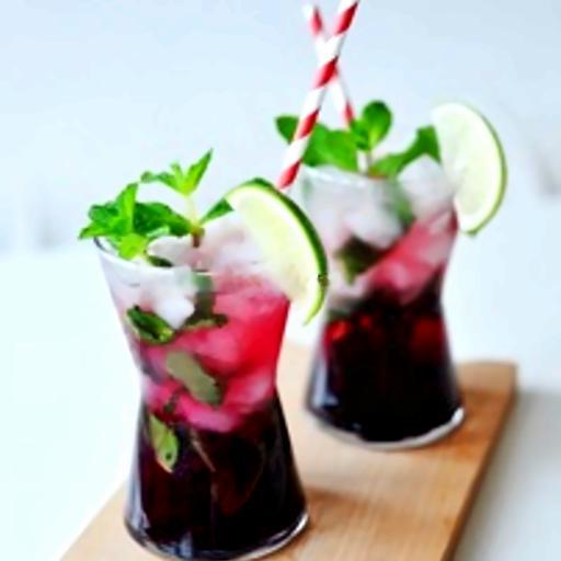 blueberry-mojito