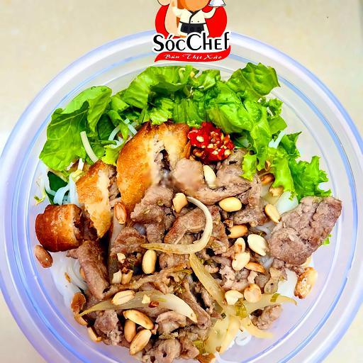 bun-thit-xao-mien-tay-cha-gio-tang-1-ly-tac-xi-muoi