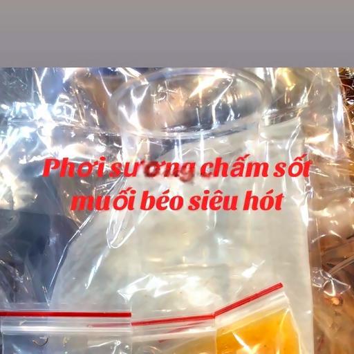 Phơi sương chấm muối béo siêu hót