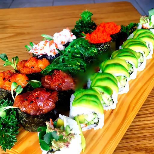 combo-gunkan-2-com-ap-ca-hoi-sotcay-2-ca-ngu-sot-cay-2-thanh-cua-mazone-2-trung-tom-2-rong-bi