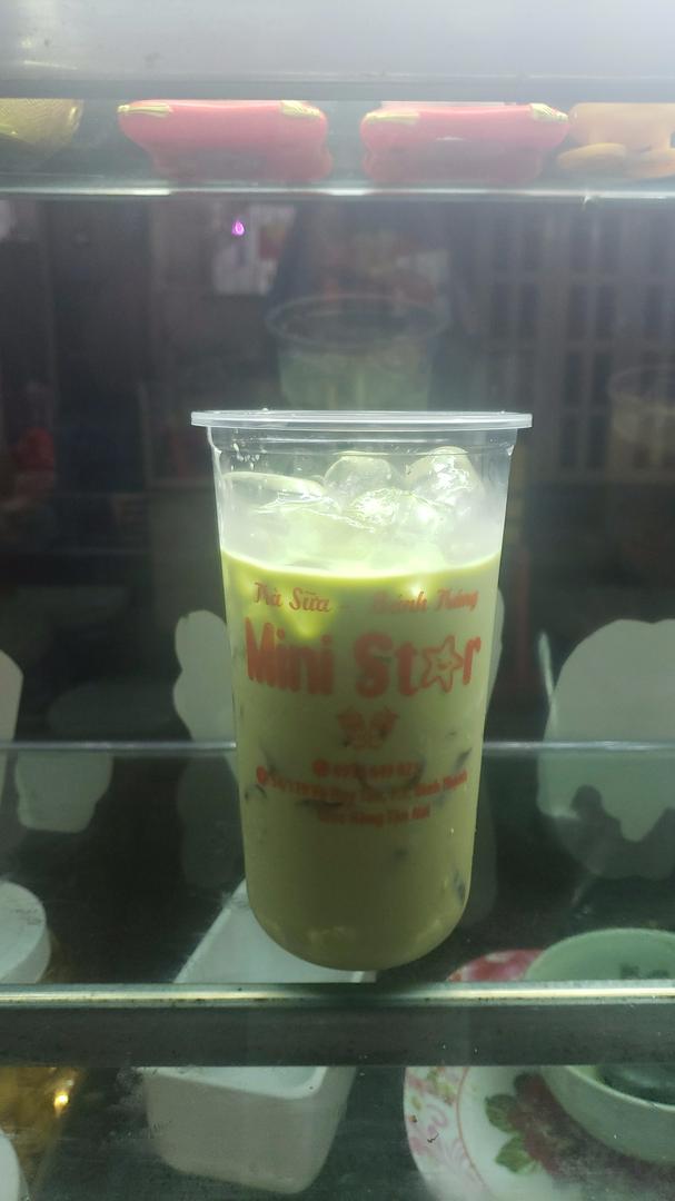 tra-sua-thai-xanh-flan