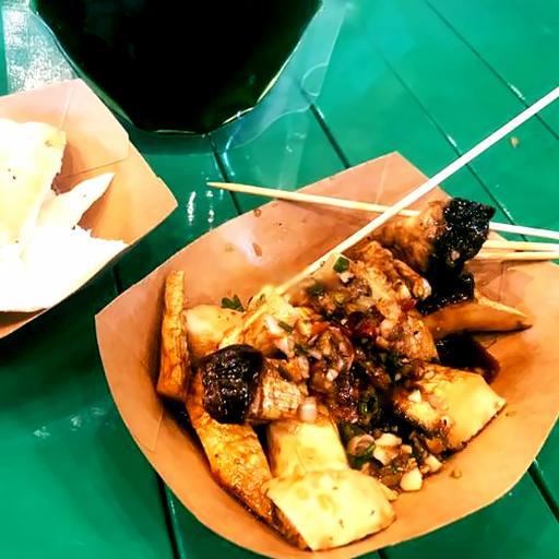 Nấm lắc nướng