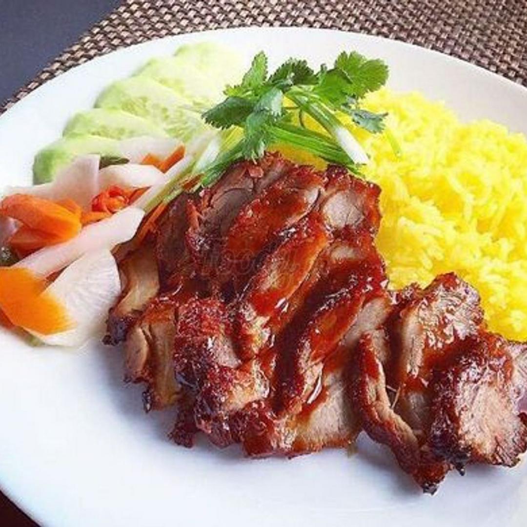 combo-com-ga-quay-nuoc-ngot