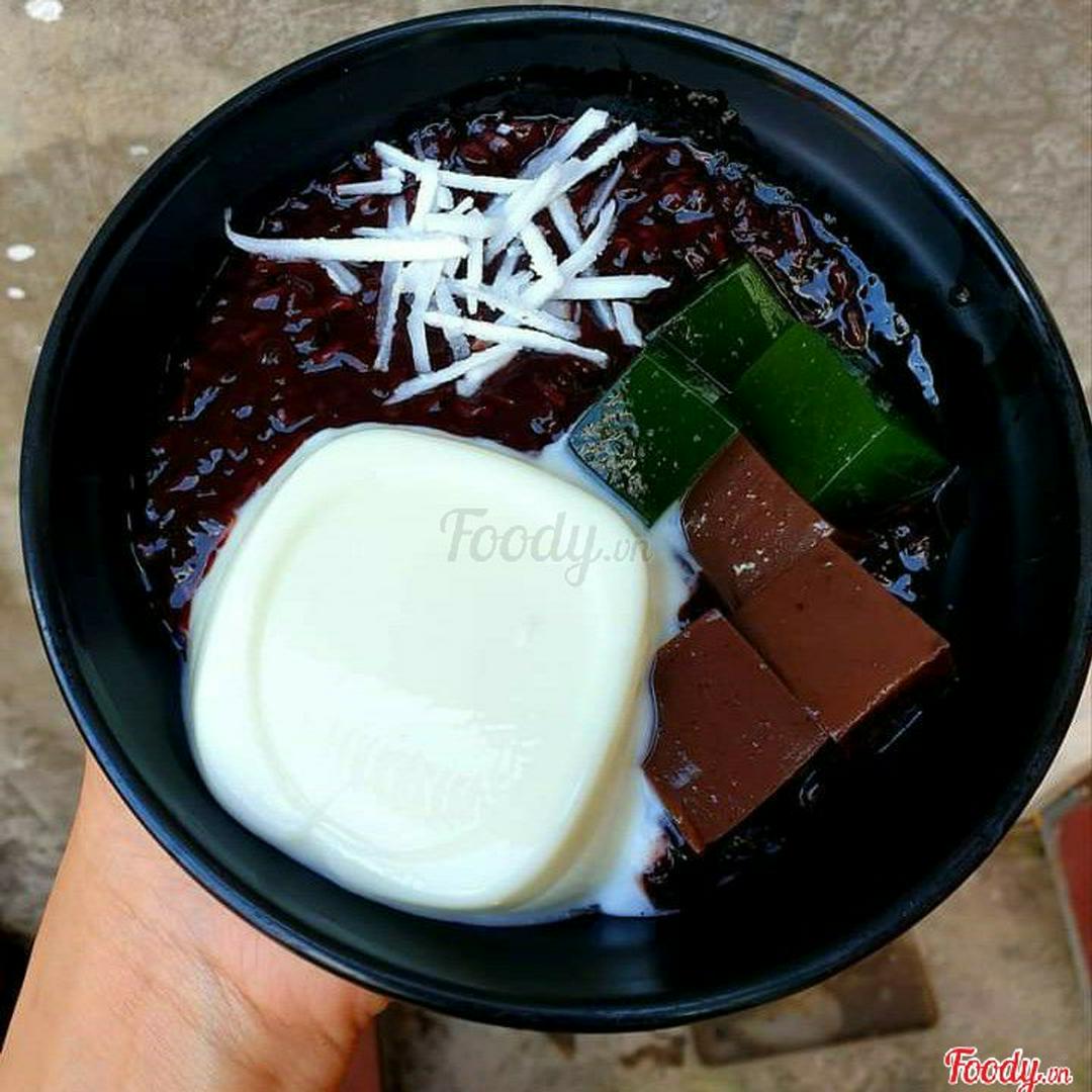 sua-chua-nep-cam-mix-thach-la-nep