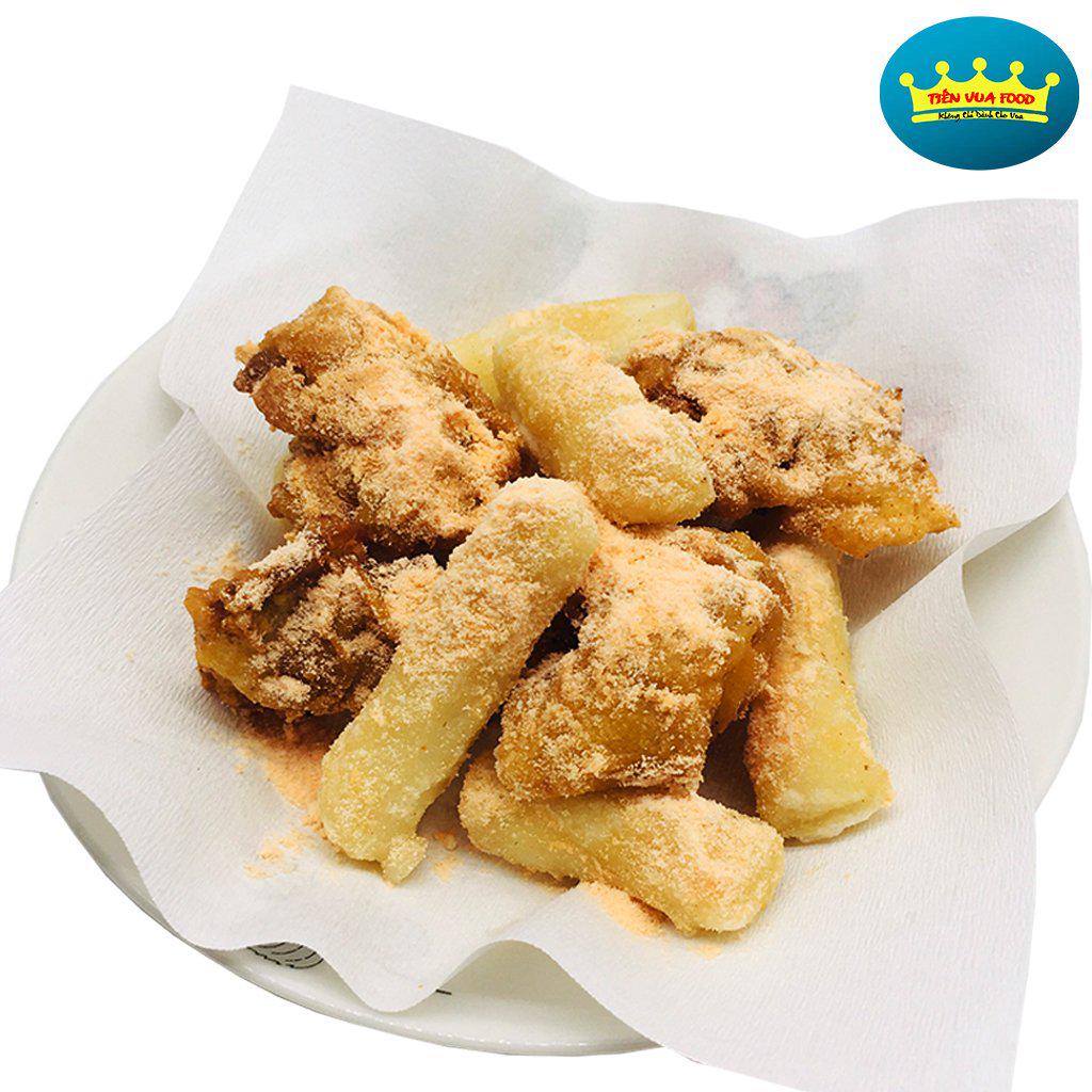 combo-ga-ran-vien-han-quoc-kem-banh-gao-cute