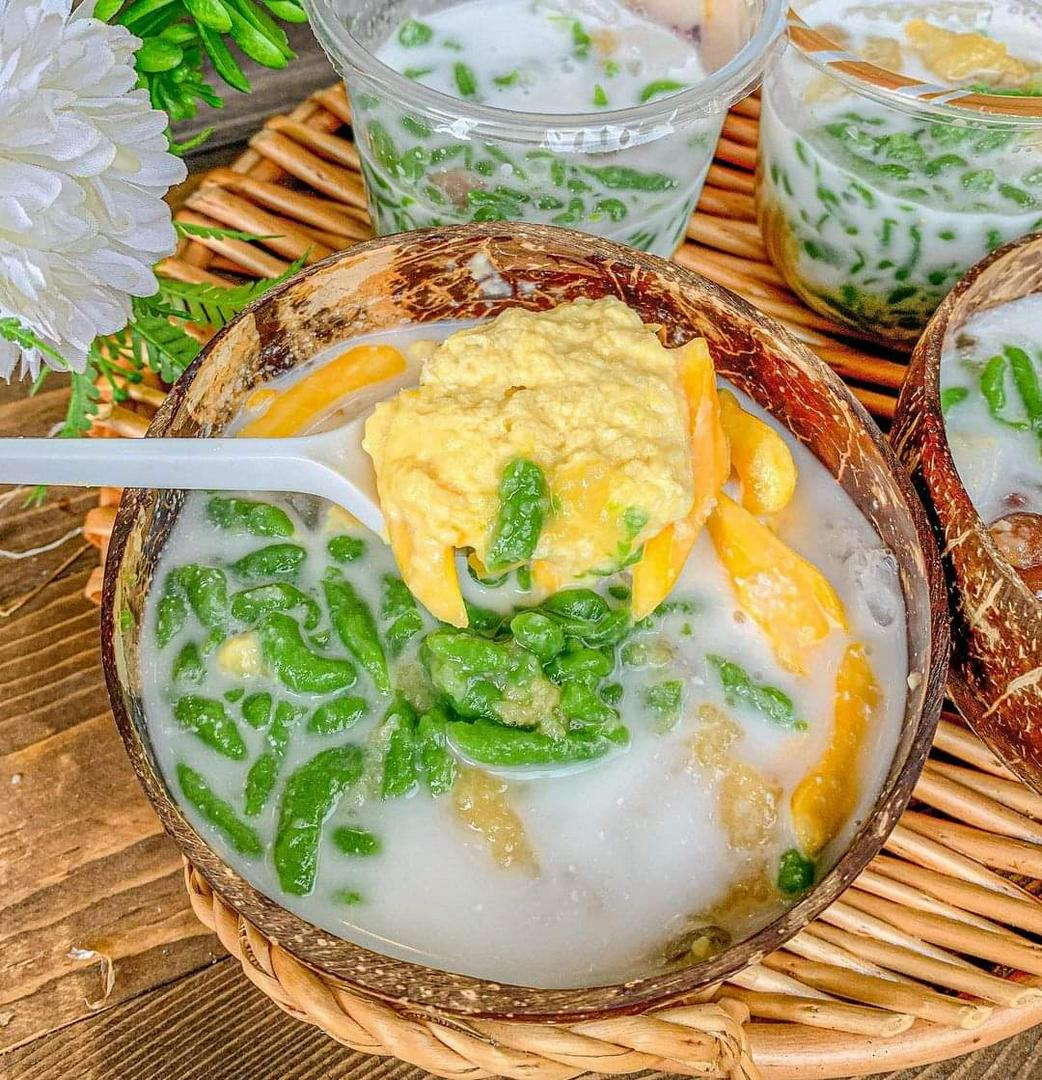 che-thai-mit-mix-sau-rieng