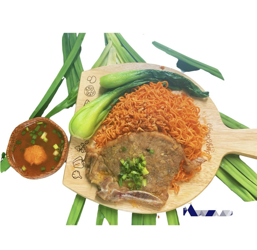 mi-suon-heo-ap-chao-sot-bbq-sup-vien-tom-thit