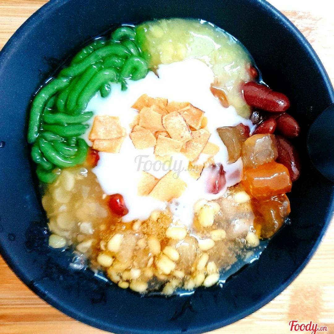 che-thap-cam-mix-sau-rieng