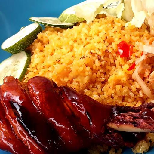 com-ga-quay-mat-ong-nho