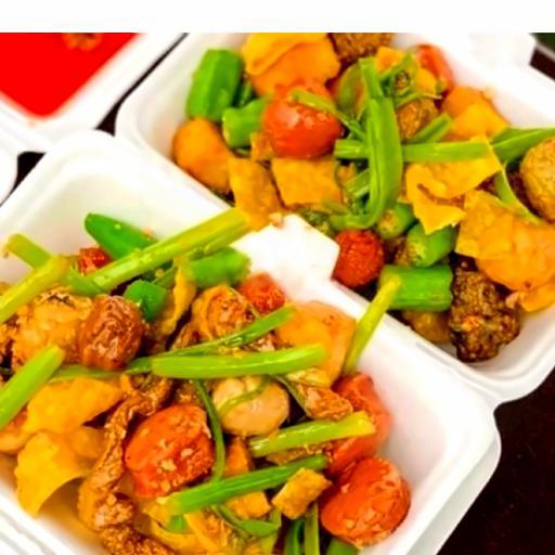 Combo cá viên lộn xộn mắm bơ tỏi - lớn