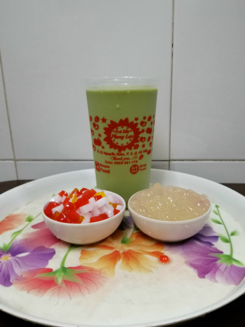 tra-sua-thai-xanh-thach-trai-cay