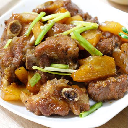 com-suon-non-kho-thom