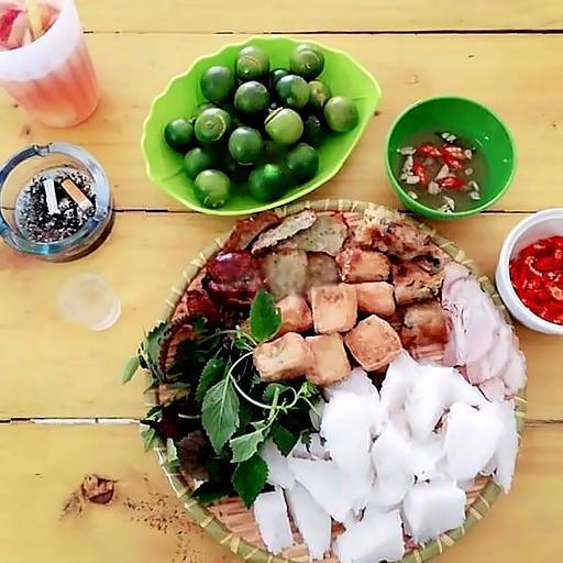 bun-au-cha-com-thit-doi-nem