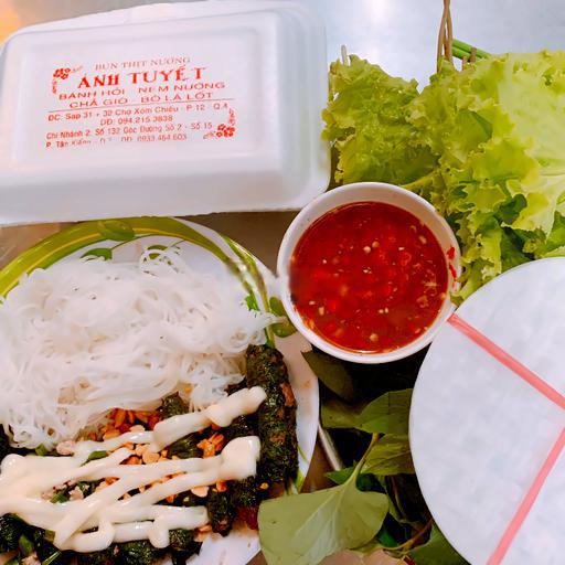 Bò lá lốt Cuốn Bún