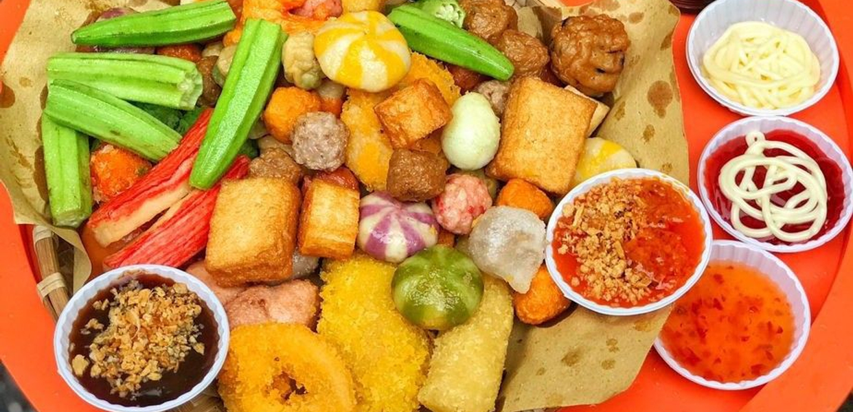 Ăn-Vặt-Lam-Sơn---Cá-Viên-Chiên-&-Súp-Cua---Lam-Sơn