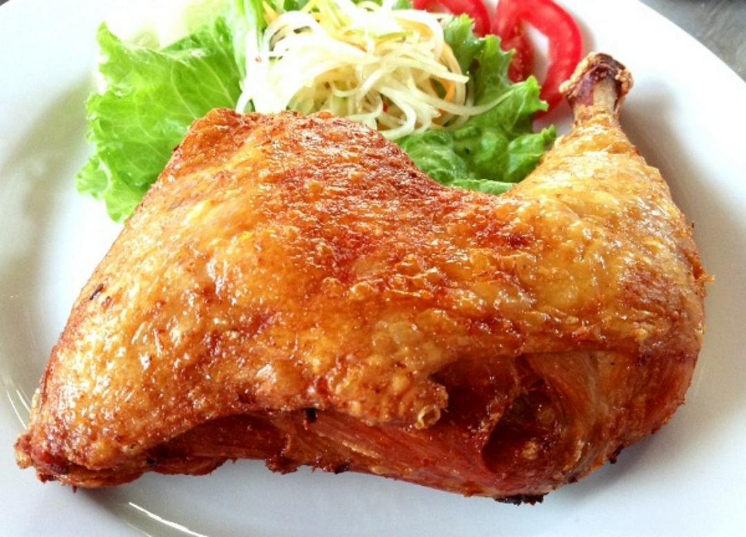 com-chien-ga-lon-sot-mam-toi