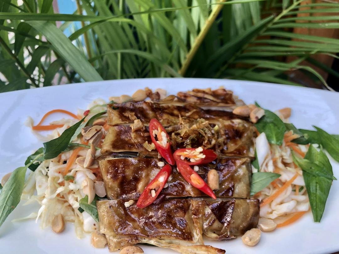 goi-vit-quay-chay-bap-cai