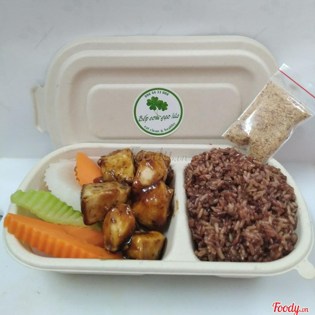 com-lut-ga-nuong-teriyaki-tra-gao-lut