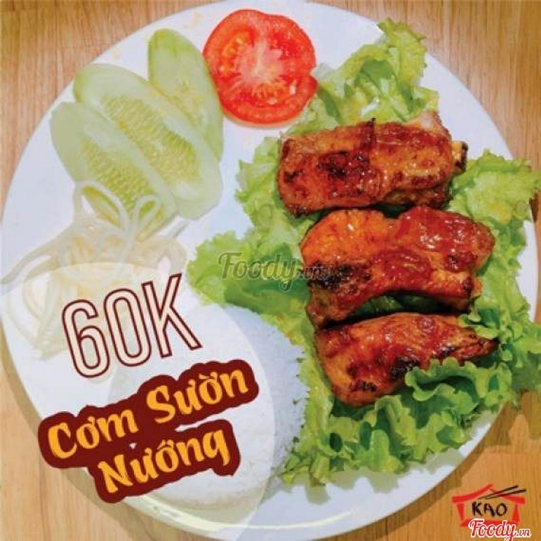 combo-com-suon-nuong-than-hoa-sua-au-nanh