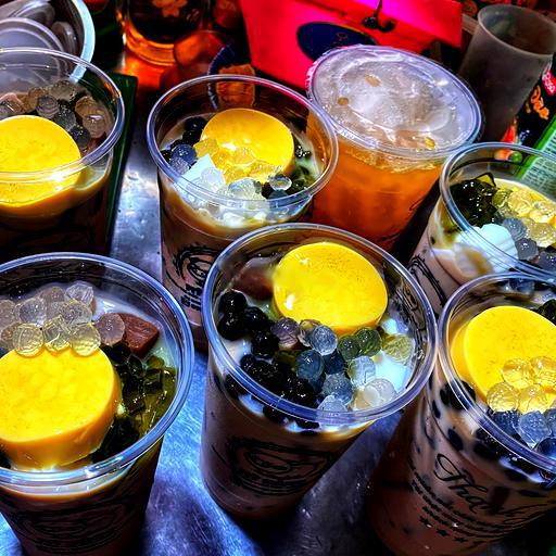 tra-sua-thap-cam-banh-flan-ly-700ml