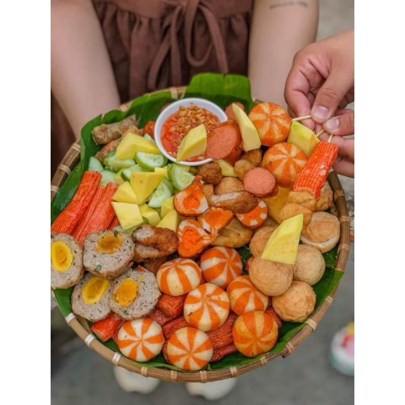 Combo cá viên chiên thường - LỚN 