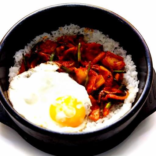 com-tron-thit-heo-kim-chi