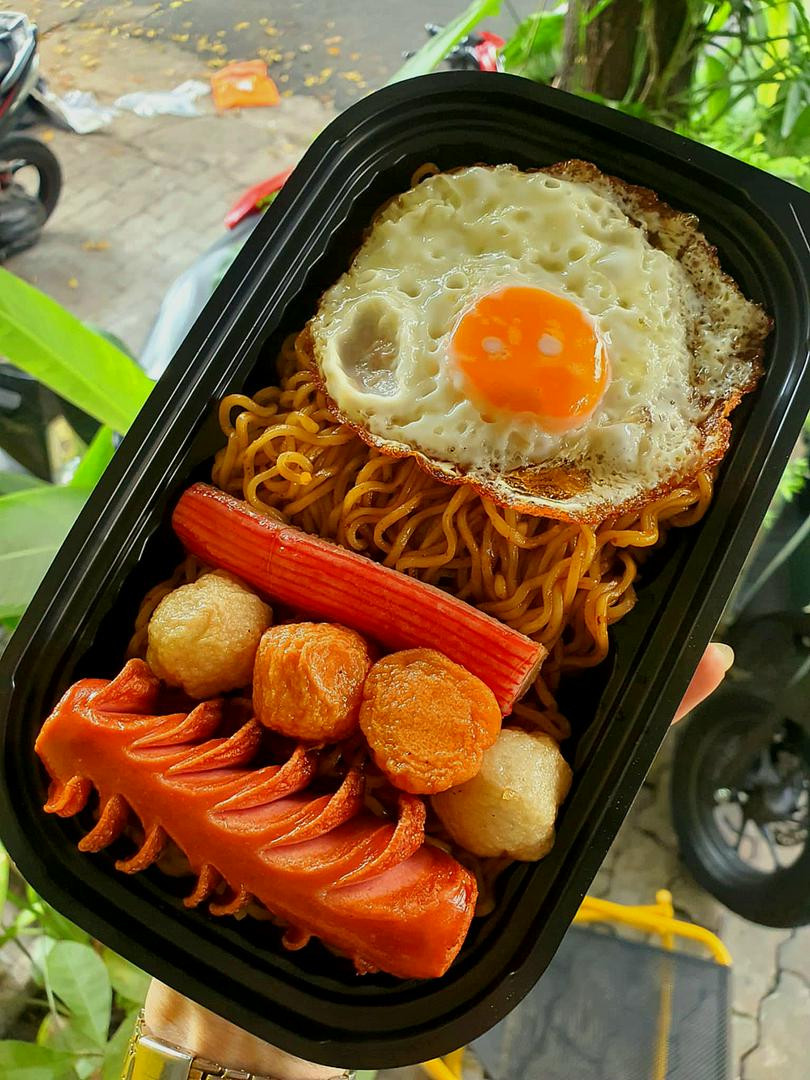 Mì Trộn Indomie Vị Bò Cay