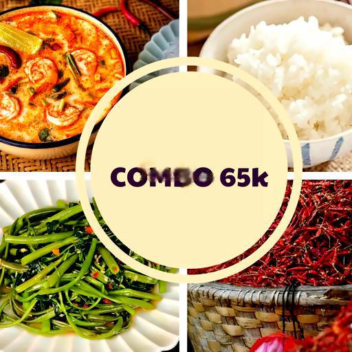 combo-soup-tomyum-tom-sua-rau-muong-xao-cay-com-bun