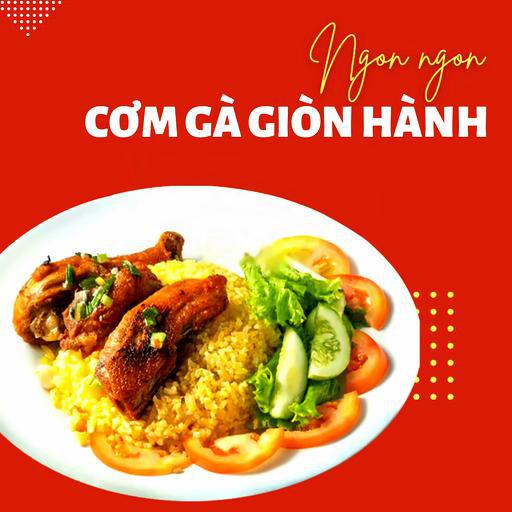 com-ga-gion-mam-toi-canh-rong-bien