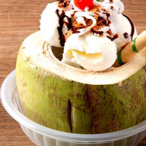 kem-trai-dua-vi-xoai-tuoi