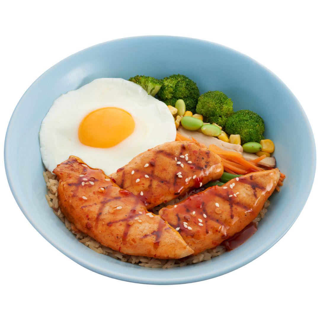 Cơm Lườn Gà Nướng - Chicken Tender & Rice