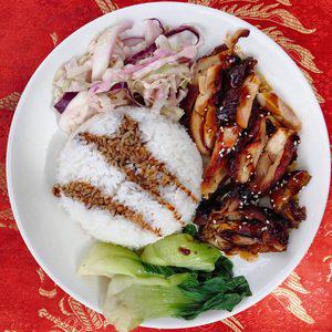 com-trang-ga-quay-lu