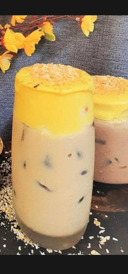 tra-sua-dua-kem-trung-nuong-thach-rau-cau-500ml