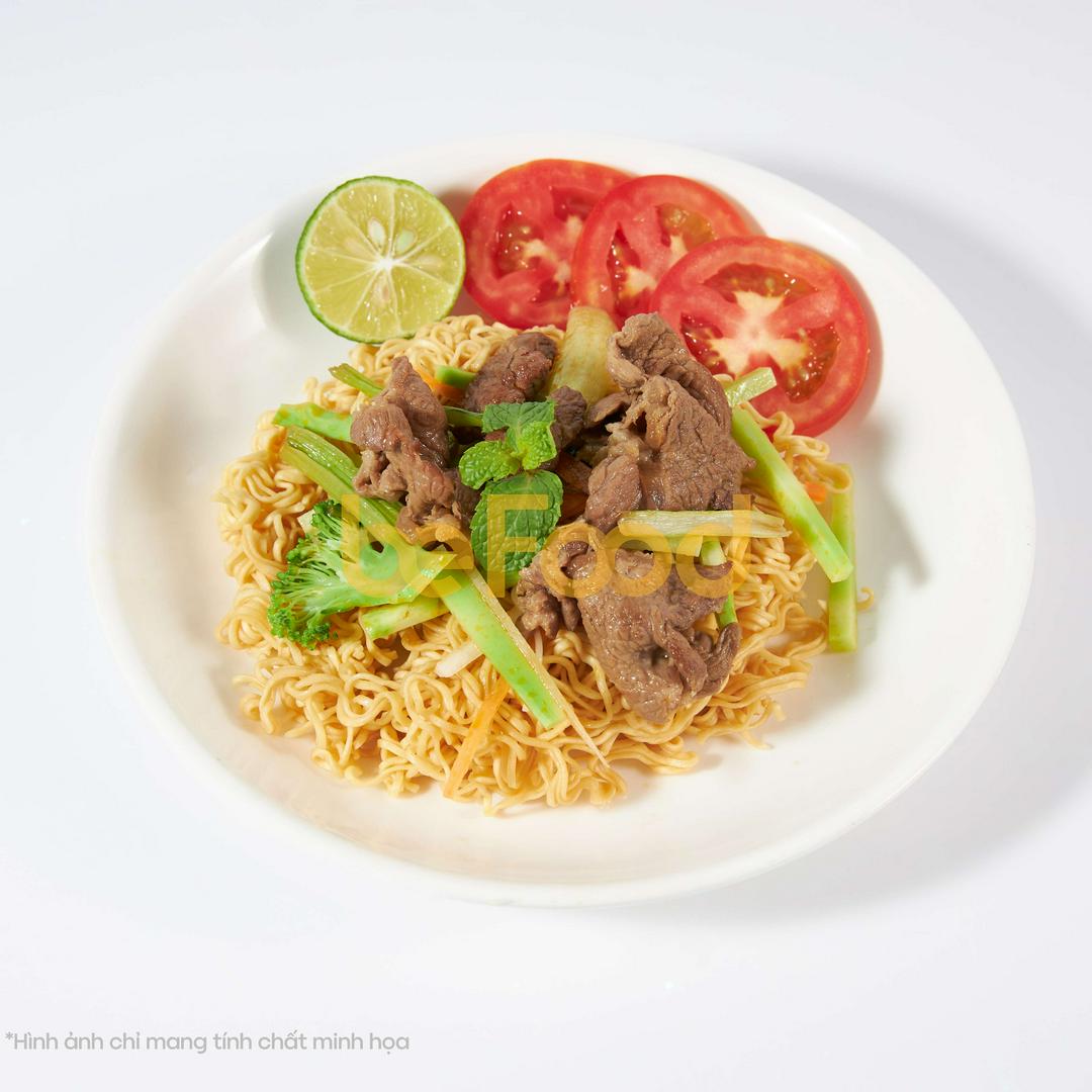 Mì xào bò
