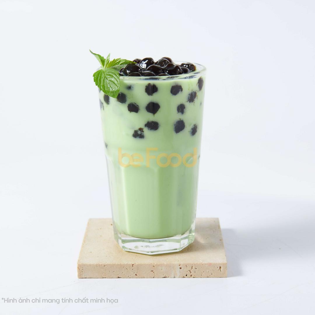 Trà sữa matcha full thạch