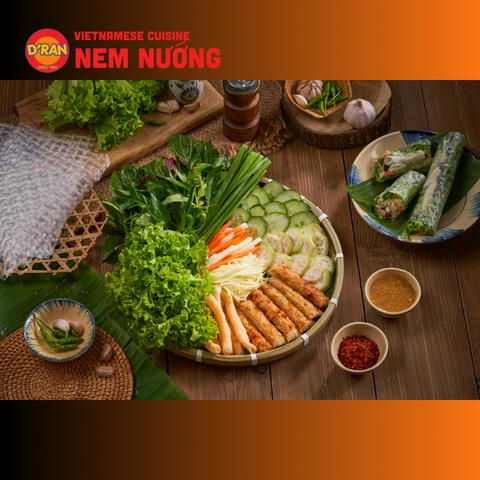 Hình ảnh Nem Nướng D'ran - Vietnamese Grilled Pork Sausage - Nguyễn Văn Hưởng