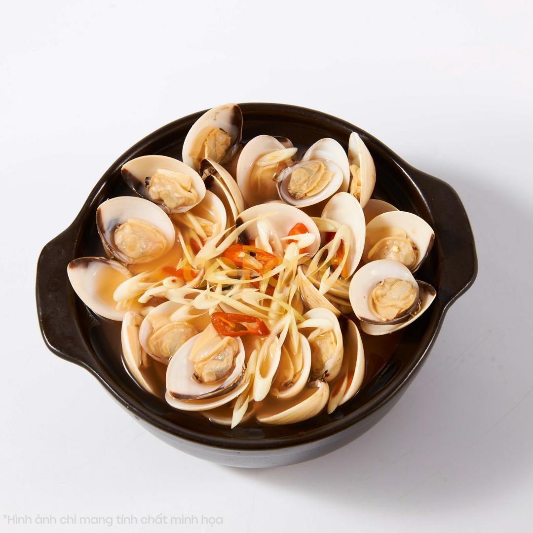 Nghêu hấp Thái