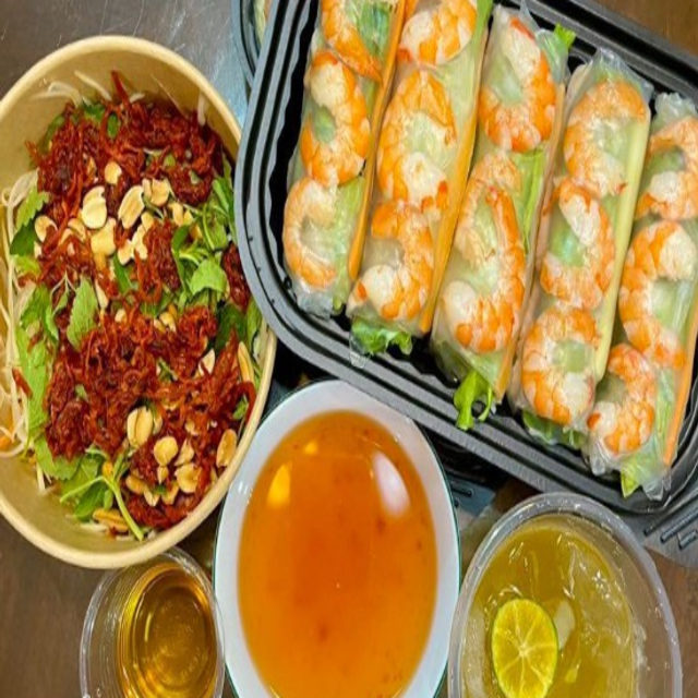 H2T---Gỏi-Cuốn-Tôm-Thịt-&-Nộm-Bò-Khô---Láng-Hạ