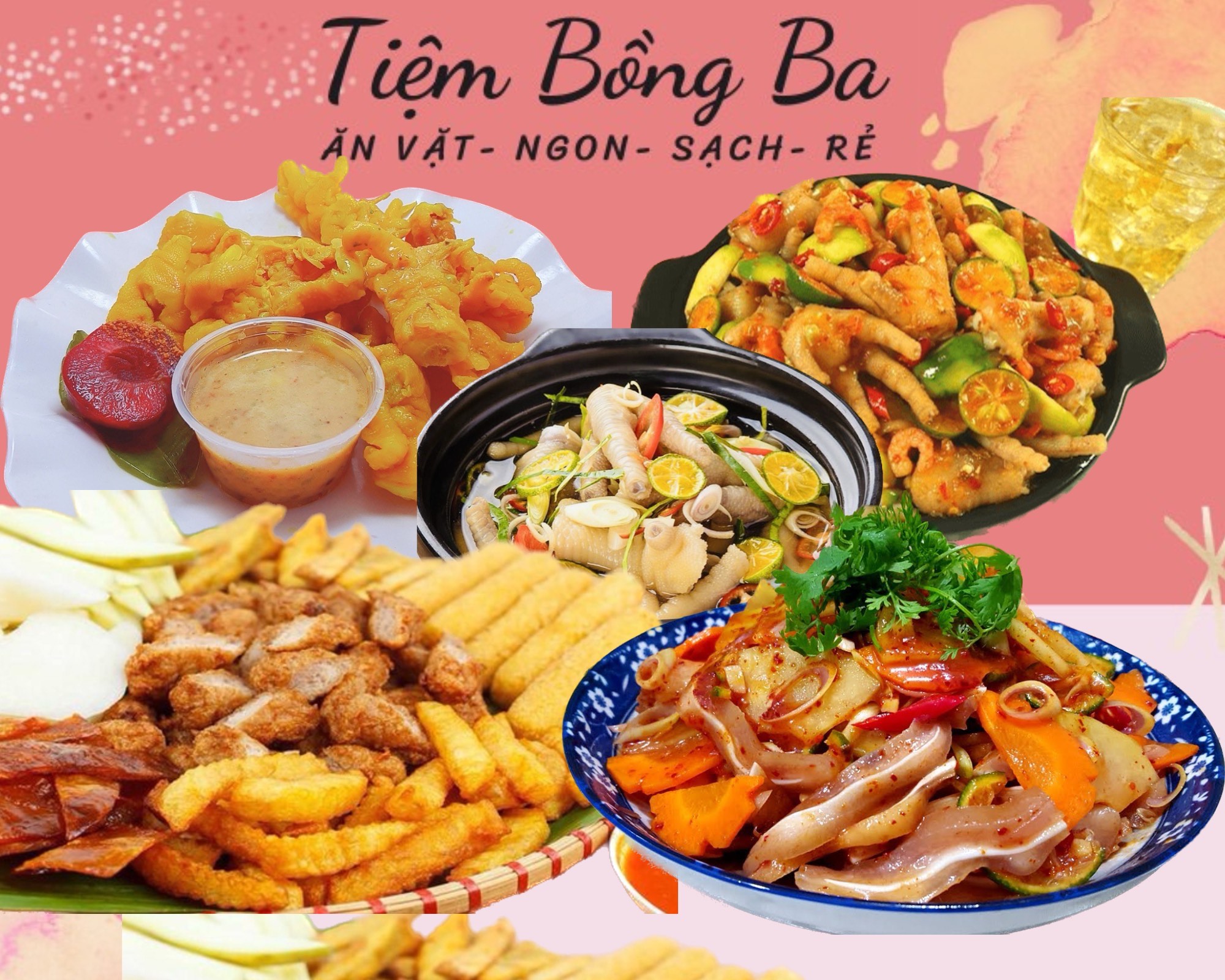 Tiệm-Bồng-Ba---Chân-Gà-Sốt-Thái-&-Đồ-Viên-Chiên---Đường-339