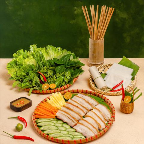 Hình ảnh Bánh Tráng Cuốn Thịt Heo Hoàng Bèo - Nguyễn Văn Lộc