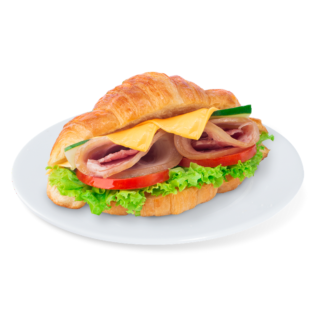 banh-croissant-ham-cheese