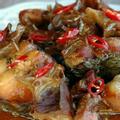 com-ca-com-sot-chua-ngot-trung-cuon-lac-chien