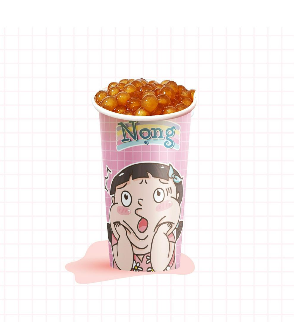 tra-xanh-hoa-nhai-mat-ong