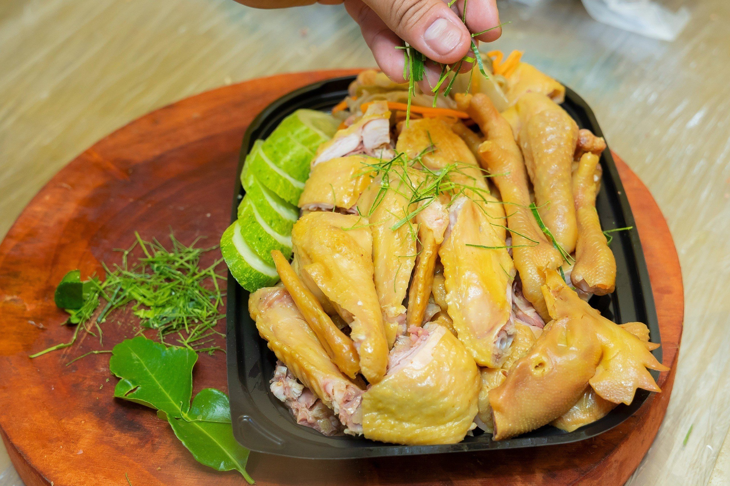 Tám-Sang's-Food---Gà-Lá-Chúc-Ủ-Muối---Chu-Văn-An